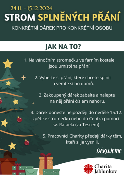 STROM splněných přání 2024