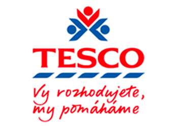 Slavnostní převzetí šeku v Tescu