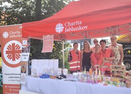 S koloběžkou pro Charitu