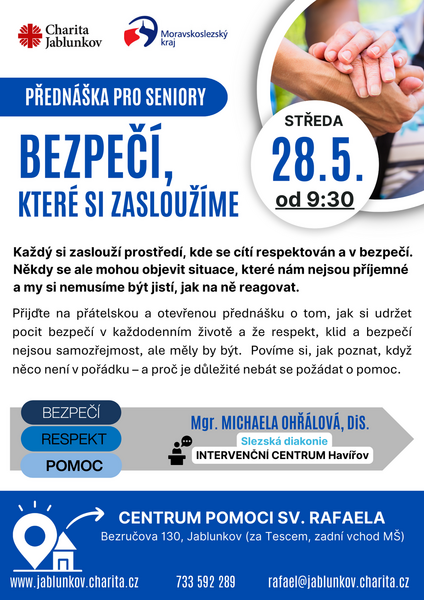 Přednáška pro seniory MSK