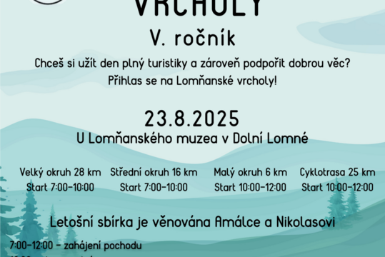 Lomňanské vrcholy 2025 - 5. ročník