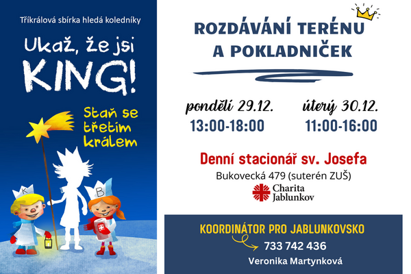 Rozdávání terénu a pokladniček