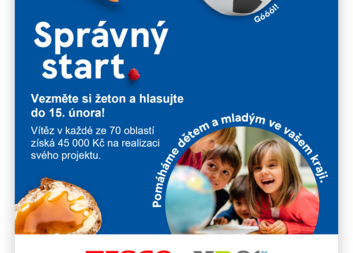 Podpořte náš projekt v TESCO