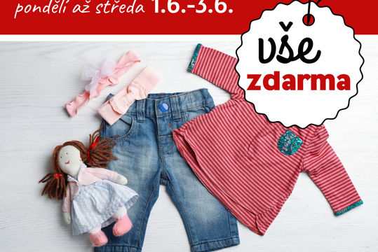 Výprodej šatníku - dětské oblečení ZDARMA